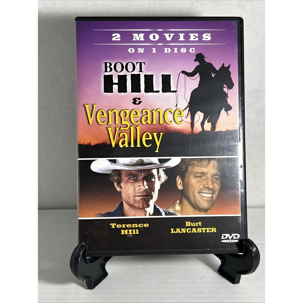Boot Hill / Vengeance Valley - DVD -  Very Good - Burt Lancaster,Terrence Hill-